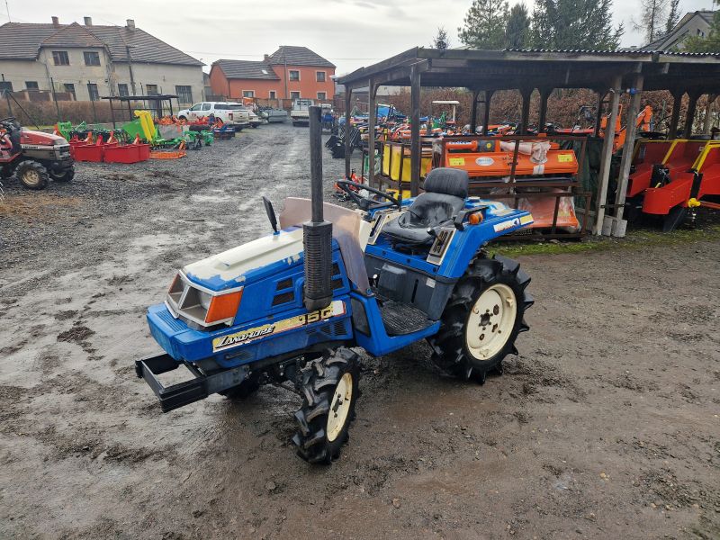 Iseki TU 150 F , 4x4 s originálním rotavátorem ( č.k.02754)