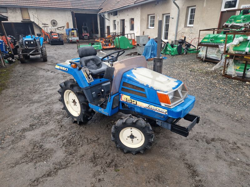 Iseki TU 150 F , 4x4 s originálním rotavátorem ( č.k.02754)