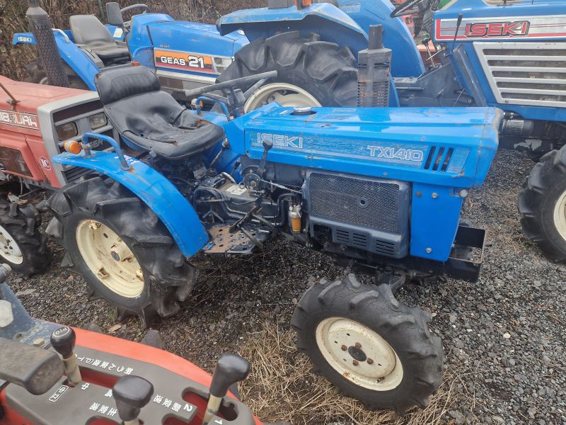 Iseki TX 1410 , 4x4 s originálním rotavátorem ( č.k.00111)