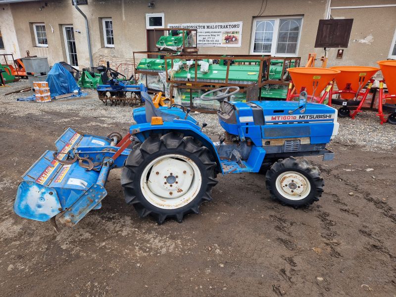 Mitsubishi MT 1601 D , 4x4 s originálním rotavátorem ( č.k. 51815)