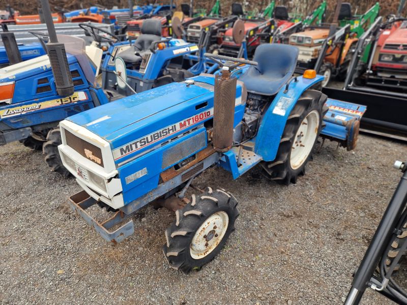Mitsubishi MT 1601 D , 4x4 s originálním rotavátorem ( č.k. 51815)